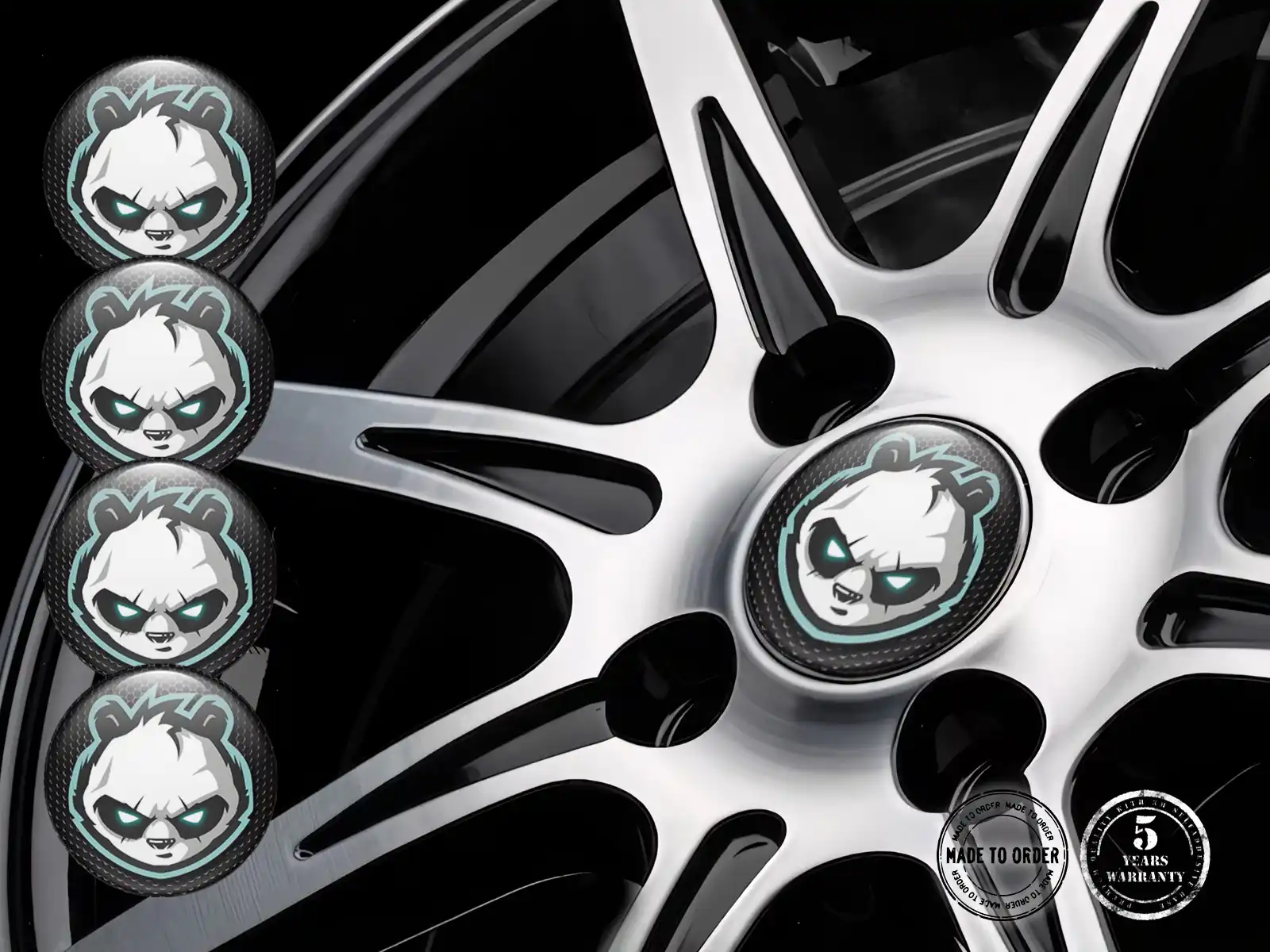 Calcomanías Aros Sport Insignia Cúpula Racing Limitada